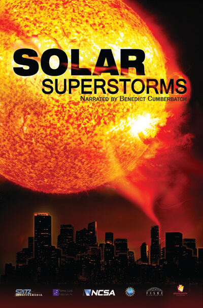 Solar Superstorms, fulldome, 2014